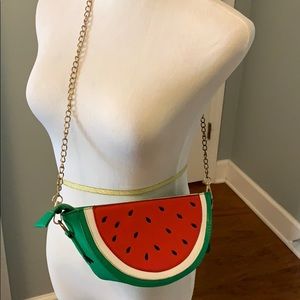 BRAND NEW Leather Watermelon Bag.